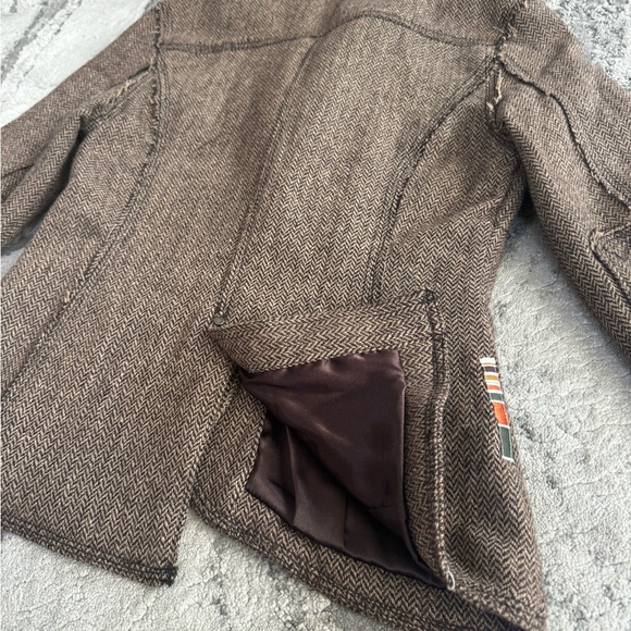 Vintage 100% Wool blazer sz S - Picture 5 of 9